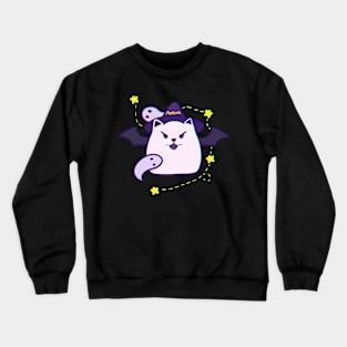 Spooky Cat Crewneck Sweatshirt